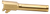 True Precision Inc TPP365XLBXG Sig  9mm Luger 3.70" Fluted Gold TiN Stainless Steel, Fits Sig P365XL/P365X-MACRO