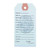 GUN PRICE TAGS, LIGHT BLUE, 100 PACK