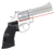 Crimson Trace 011290 Lasergrips  Fits S&W K & L Frames Round Butt, Red Laser 633nM Wavelength 5mW Output, Black Polymer