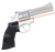 Crimson Trace 011290 Lasergrips  Fits S&W K & L Frames Round Butt, Red Laser 633nM Wavelength 5mW Output, Black Polymer