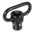 Leapers TLQDSW08A QD Sling Swivel  Black 1" Push Button Steel