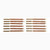 SPECIAL LINE DEWEY BRUSH, BRONZE, 6MM-.25 CALIBER, 12 PACK