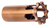 RUGGED SUPPRESSOR OP008 Suppressor Piston  M14.5x1 LH Copper 17-4 Stainless Steel