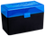 Berry's 82467 Ammo Box  243/308Win Blue/Black Polypropylene 50rd