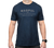 Magpul MAG1112-410-S Go Bang Parts  Navy Heather Cotton/Polyester Short Sleeve Small