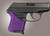 Hogue Handall Hybrid Grip Sleeve Purple for Ruger LCP
