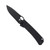 RAVEN FOLDER LINER LOCK 3.25" DPT D2 Blk-Titan