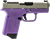 Gforce Arms GF932512PUN Rapture  Sub-Compact Frame 9mm Luger 12+1 3.25" Black Steel Barrel, Nickel Steel Optic Cut/Serrated Slide, Purple Cerakote Polymer Frame, Shield RMSc/RMR Footprint