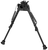 Harris Bipods S-L2 Swivel L Swivel Stud, 9-13", Black Steel/Aluminum, Self-Leveling Legs, Rubber Feet