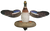 Higdon Outdoors 53072 XS Floating Flasher  Mallard Drake Species Multi Color