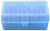 MTM Case-Gard RSLD5024 Ammo Box Flip-Top Multi Caliber Clear Blue Polypropylene 50rd