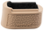 Hogue 18053 OverMolded Extension Base Pad Cobblestone Fits Sig Sauer P365X/XL 15rd FDE Rubber
