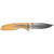 Smith & Wesson 1084312 Drop Point Folding Knife 3 1/2" Blade  FDE