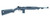 M1 .22LR RIFLE POLYMER MAT BLUE 18IN BBL 10RND 2MAG