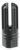 TacFire MZ10053BN 6 Prong Flash Hider Black Nitride Steel with 5/8"-24 tpi Threads, 2.22" OAL & 0.87" Diameter for 308 Win AR-10