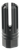 TacFire MZ10053BN 6 Prong Flash Hider Black Nitride Steel with 5/8"-24 tpi Threads, 2.22" OAL & 0.87" Diameter for 308 Win AR-10