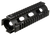 UTG Pro MTU001 Pro Quad Rail Handguard Drop-In Aluminum Black Anodized Hardcoat Picatinny Rail, For Carbine AR-15