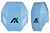 Axil LLC MXPLTB MX Plate  Polymer Over the Head Slate Blue
