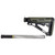 Hogue AR-15/M-16 OM Collapsible Buttstock Assembly with Buffer Tube and Hardware-OD Green Rubber