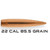 Berger Long Range Hybrid Target Rifle Bullets .22 cal .224" 85.5 gr LRHT 1000/ct