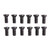 T-10 WEAVER OVAL SCREW 6-40 X 11/32” 12 PACK
