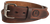 1791 Gunleather BLT014448VTGA 01 Gun Belt Vintage Leather 44/48 1.50" Wide Buckle Closure