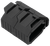 Strike Industries ARCMSSAFEXT Angled Grip  Black