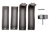 Glock 30819  Backstrap/Beavertail Set Compatible w/ Glock 20/21/40/41 Black Polymer