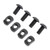MODULAR ATTACHED RAIL KIT (MARK) 2.0 M-LOK ADAPTER KIT BLACK
