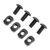MODULAR ATTACHED RAIL KIT (MARK) 2.0 M-LOK ADAPTER KIT BLACK
