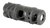Midwest Industries MIMB6 Muzzle Brake  Black Phosphate Steel with M14x1 LH Threads for 30 Cal AK-Platform
