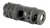 Midwest Industries MIMB6 Muzzle Brake  Black Phosphate Steel with M14x1 LH Threads for 30 Cal AK-Platform