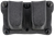 DeSantis Gunhide A87KJKKZ0 Quantico Double Mag Pouch OWB Black Kydex, Belt Clip Fits Belts Up To 1.50" Wide, Compatible w/Sig P365, Ambidextrous