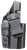 Rounded Gear SFAHELLCATCFRHVAR Kydex  IWB Black Kydex Fits Springfield Hellcat Belt Clip Right Hand