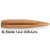 Berger Long Range Hybrid Target Rifle Bullets 6.5mm .284" 144 gr LRHT 100/ct