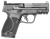 Smith & Wesson 13570 M&P M2.0  Compact 9mm Luger 15+1, 3.60" Black Armornite Stainless Steel Barrel & Optic Cut/Serrated Stainless Steel Slide, Matte Black Polymer Frame w/Picatinny Rail