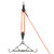 Allen Takedown Gambrel and Hoist Steel 500 lbs Orange