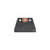 Night Fision Suppressor Height Night Sight Set Orange Front Black Back for Sig Sauer
