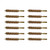 BEEFY BORE BRUSH, BRONZE, .416 CALIBER RIFLE, 12 PACK