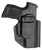 Mission First Tactical HSIG365AIWBABL Appendix Holster IWB/OWB Black Polymer Belt Clip Fits Sig P365 Ambidextrous