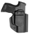Mission First Tactical HSIG365AIWBABL Appendix Holster IWB/OWB Black Polymer Belt Clip Fits Sig P365 Ambidextrous