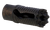 Troy Ind SBRAMED05BT00 Medieval Muzzle Brake Black Steel with 1/2"-28 tpi Threads & 2.25" OAL for 5.56x45mm NATO AR-Platform