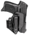 Mission First Tactical H2RUEC9AIWBM Minimalist Holster IWB Black Polymer Belt Clip Fits Ruger EC9/EC9s/LC9/LC9s Ambidextrous