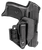 Mission First Tactical H2RUEC9AIWBM Minimalist Holster IWB Black Polymer Belt Clip Fits Ruger EC9/EC9s/LC9/LC9s Ambidextrous