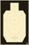 Action Target IDPAP100 Competition Official IDPA Silhouette Tagboard Hanging 23" x 35" Black/White 100 Per Box