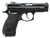 CZ-USA  75D PCT 50th Anniversary Elite Compact 9mm Luger 15+1 3.75" Black Steel Barrel & 50th Anniversary Engraved/Serrated Slide, Black Polycoat Aluminum Frame w/Beavertail, Black Rubber Grip