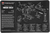 TekMat TEKR17RUGERSR22 Ruger SR22 Cleaning Mat Black/White Rubber 11"x17" Ruger SR22 Parts Diagram