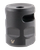 Strike Industries WHCOMP556 WarHog Comp  Black Steel with 1/2"-28 tpi Threads, 1.27" OAL & 0.26" Diameter for 223 Rem, 5.56x45mm NATO AR-Platform
