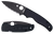 Spyderco C229GPBK Shaman  3.58" Folding Plain Black DLC CPM S30V SS Blade/Black Textured G10 Handle Includes Pocket Clip