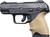 Hogue HandAll Beavertail Grip Sleeve Ruger Security 9 Compact - FDE
